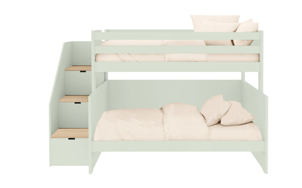 Beliche com Escadas de Arrumação e Cama Extra – Muba Design – imagem 4