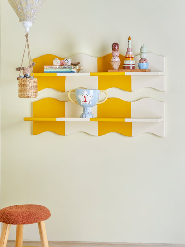 Bubbi Prateleira - Amarelo | Bloomingville MINI – imagem 6