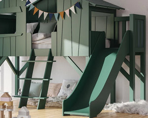 Cama Tree House single com escorrega – Mathy By Bols – imagem 3