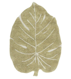 Tapete lavável Monstera Oliva – Lorena Canals