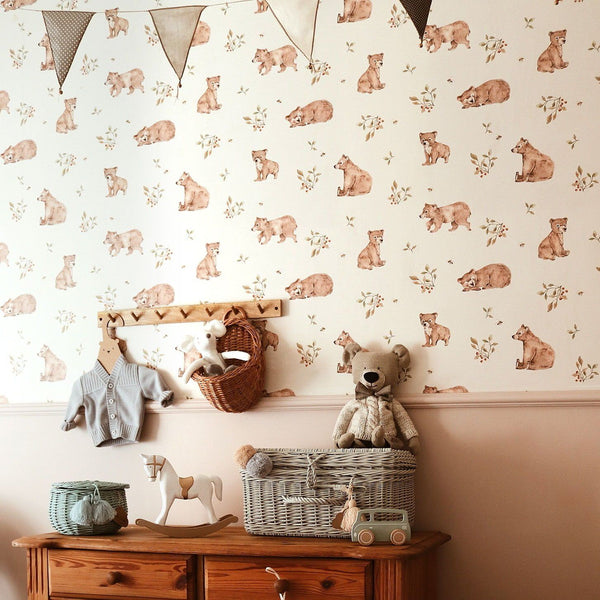 Papel de Parede Little Bears – Dekornik – imagem 3