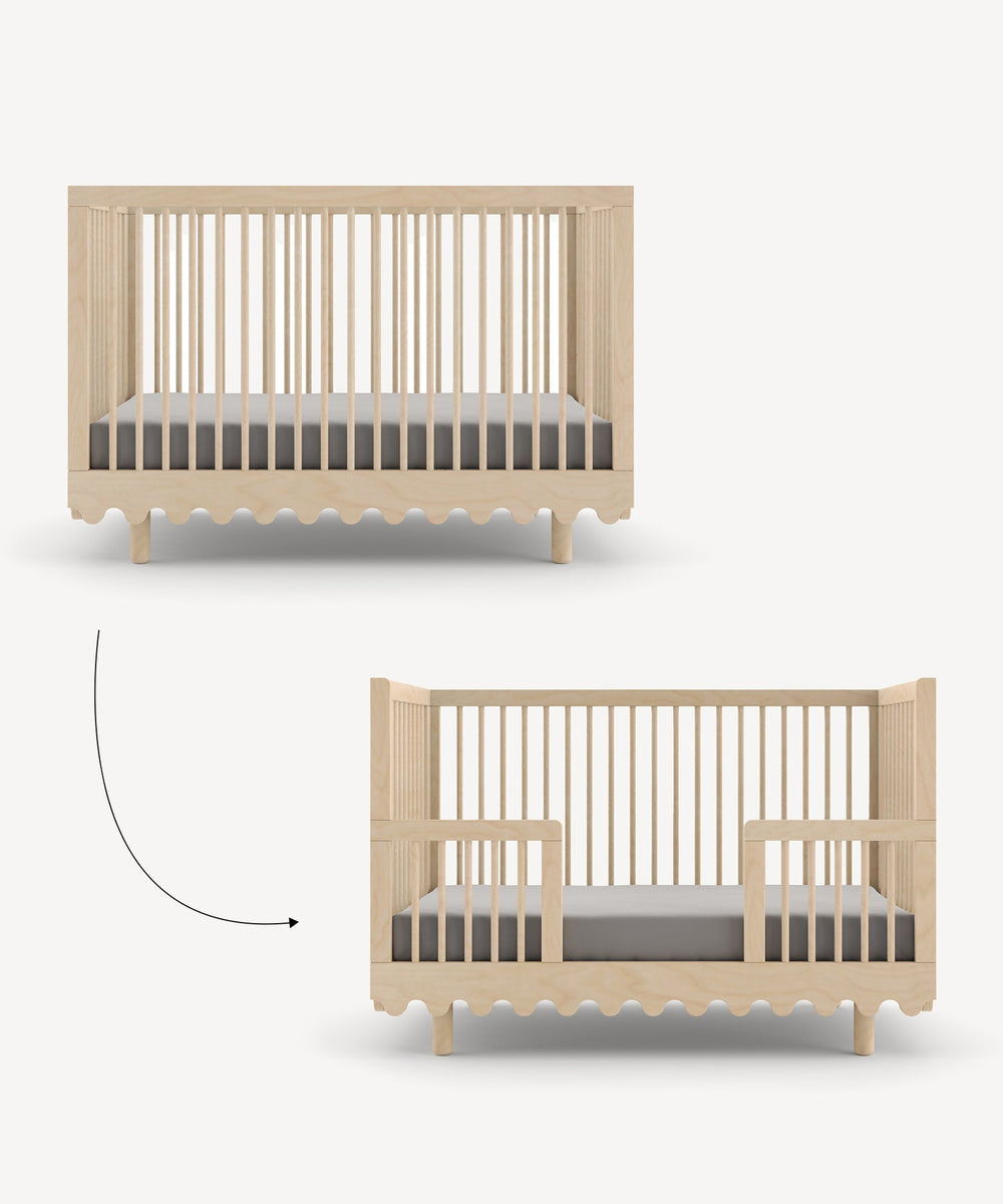 Kit de conversão Moss para cama júnior — Oeuf NYC — utilização