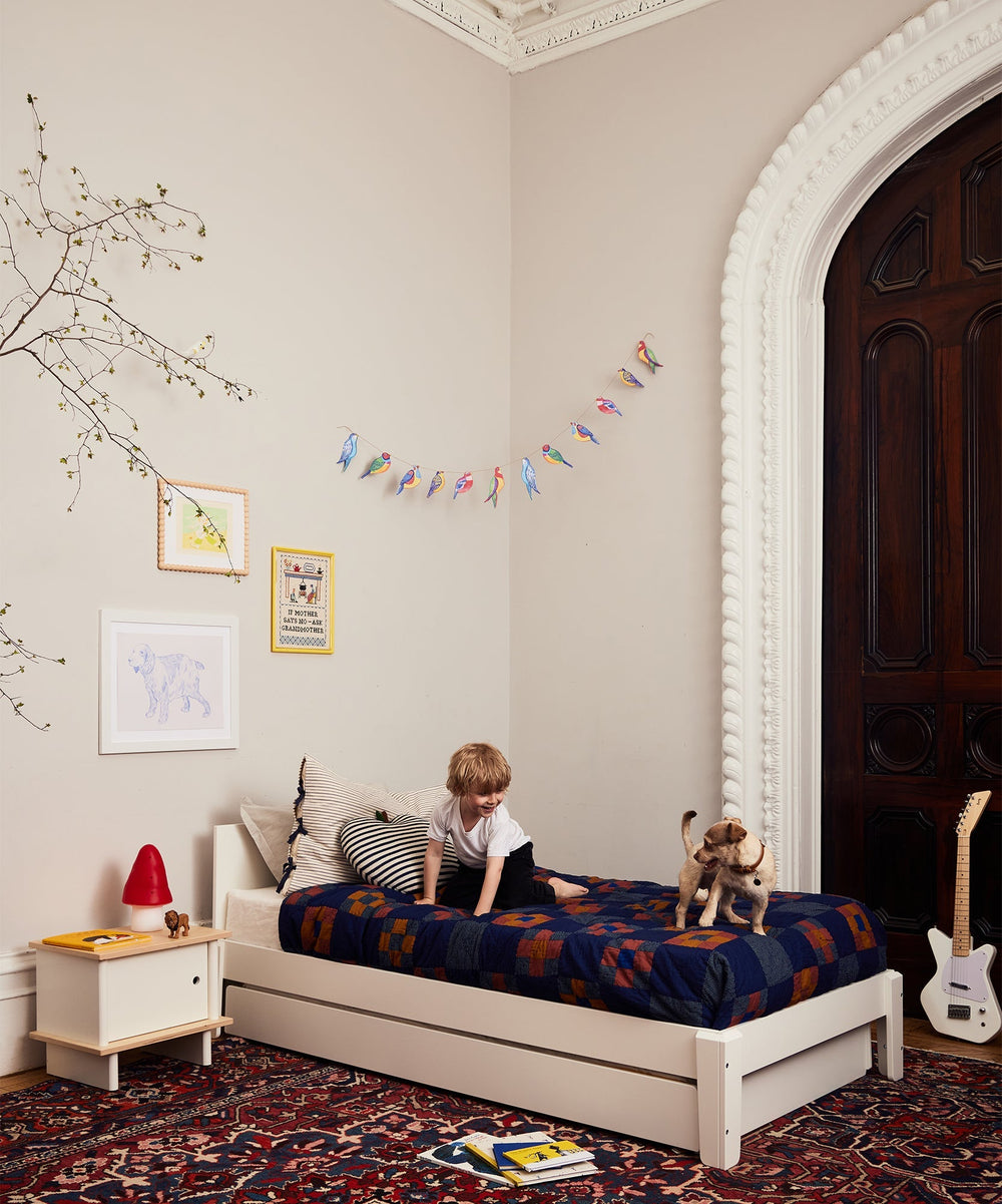 Cama Perch 90 × 200 cm — Oeuf NYC — fotografia oficial Oeuf