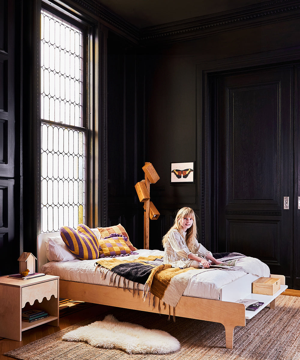 Cama River 120 × 200 cm — Oeuf NYC — fotografia oficial Oeuf