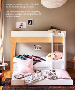 Gavetão cama extra Perch — Oeuf NYC — utilização