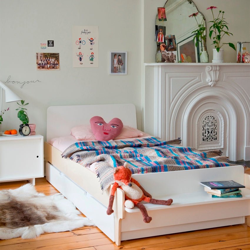 Cama River 90 × 200 cm — Oeuf NYC — ambiente