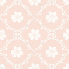 Papel de Parede Pink old english pattern – Dekornik – imagem 1
