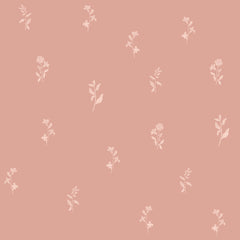 Papel de Parede Pink subtle twigs – Dekornik – imagem 1