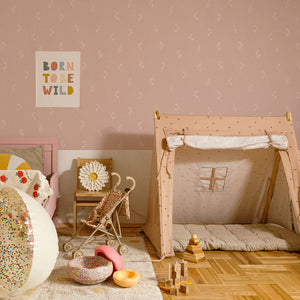 Papel de Parede Pink subtle twigs – Dekornik – imagem 2