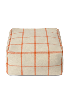 Pufe Geo Block Natural — Less is More — Lorena Canals