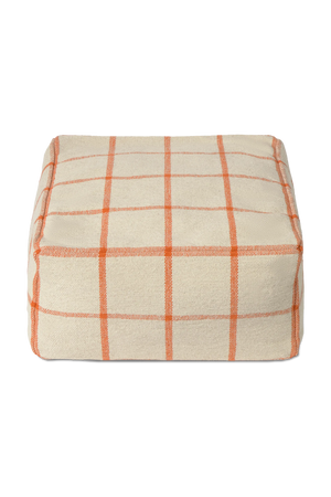 Pufe Geo Block Natural — Less is More — Lorena Canals