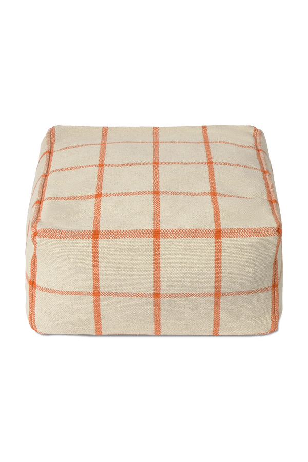 Pufe Geo Block Natural — Less is More — Lorena Canals