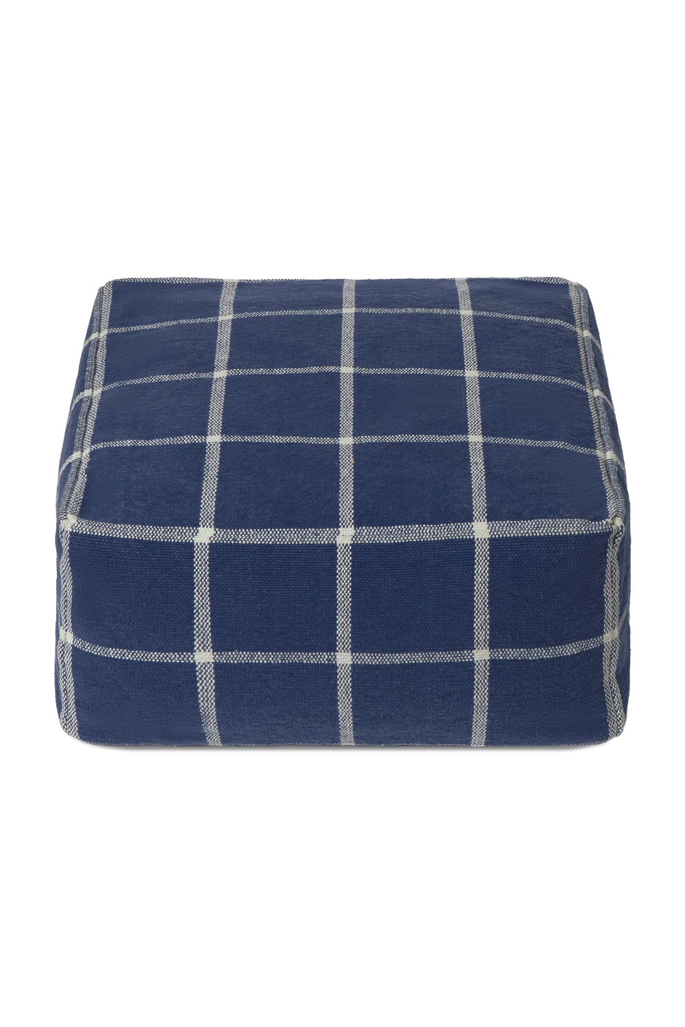 Pufe Geo Block Azul Marinho — Less is More — Lorena Canals