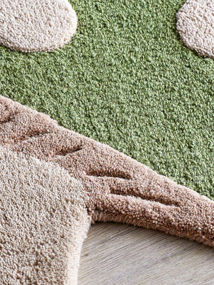 Mushroom Tapete - Verde | Bloomingville MINI – imagem 3