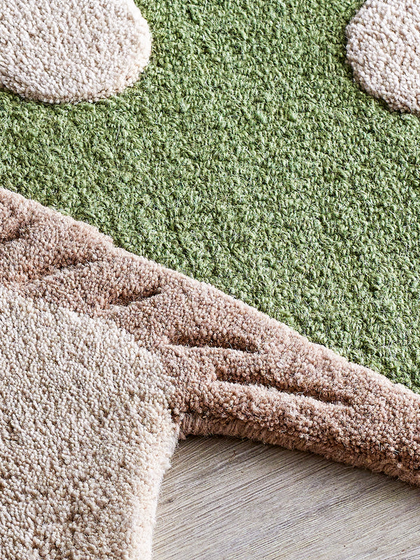 Mushroom Tapete - Verde | Bloomingville MINI – imagem 3