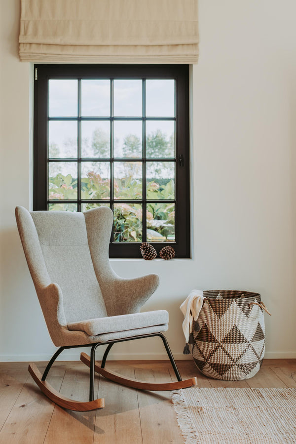 Cadeira de baloiço De Luxe em tecido — Quax — Lifestyle