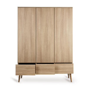 Quax Flow XL roupeiro Honey Ash interior