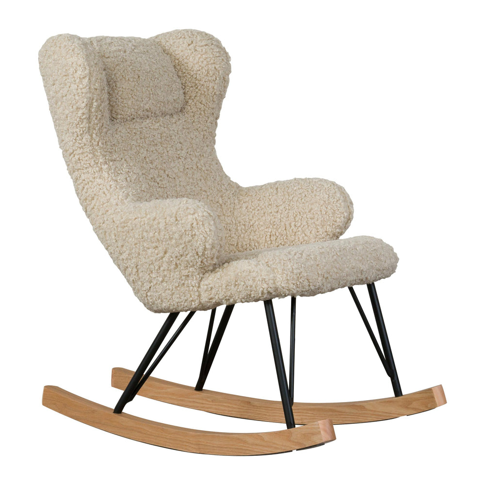 Cadeira de baloiço Quax De Luxe Kids — Cream