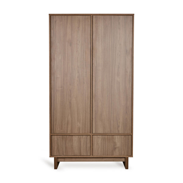 Quax Kyo roupeiro 2 portas Walnut