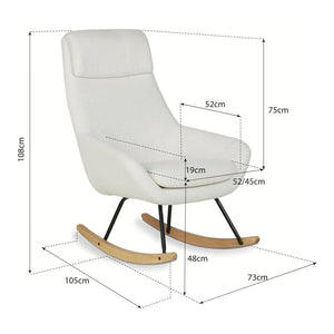 Cadeira de baloiço Nordic — Quax — Lifestyle