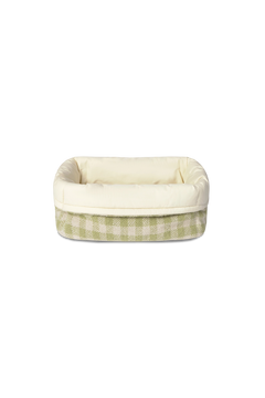 Cesto acolchoado Swan Matcha — Lorena Canals
