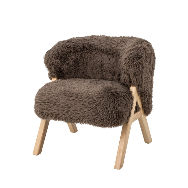 Camino Poltrona Infantil - Castanho | Bloomingville MINI – imagem 1