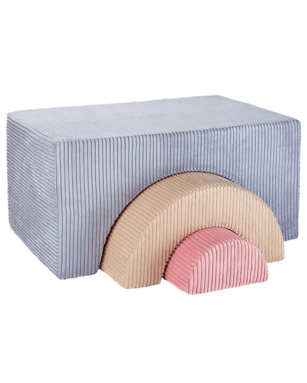 Conjunto Rainbow Blueberry Blue - Wigiwama