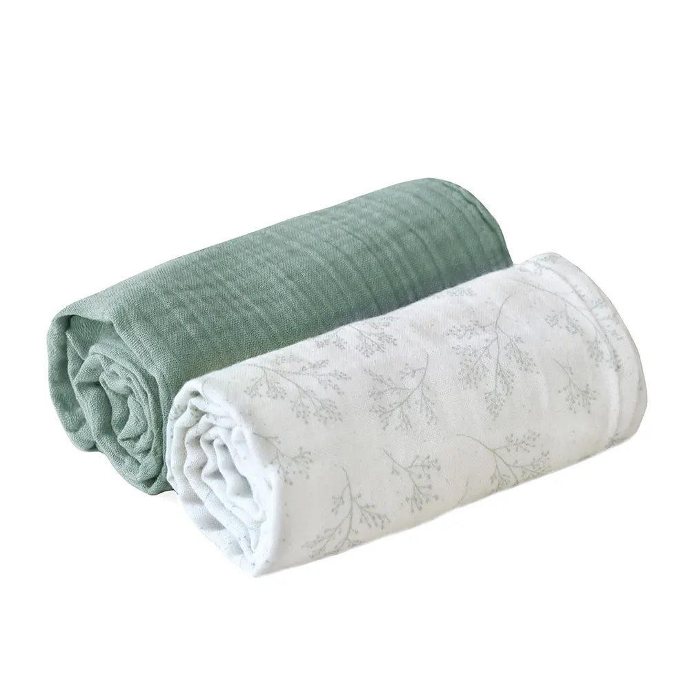 Conjunto de 2 Fraldas de Musselina DOLI – Charlie Crane
