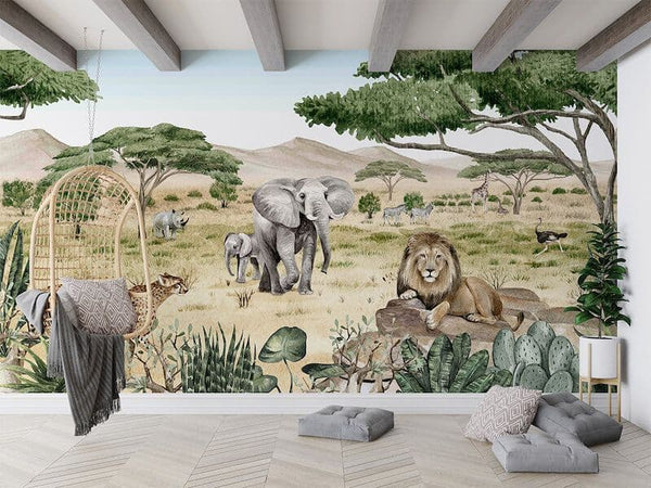 Mural Segredos da Savana – Kikki Belle – imagem 2