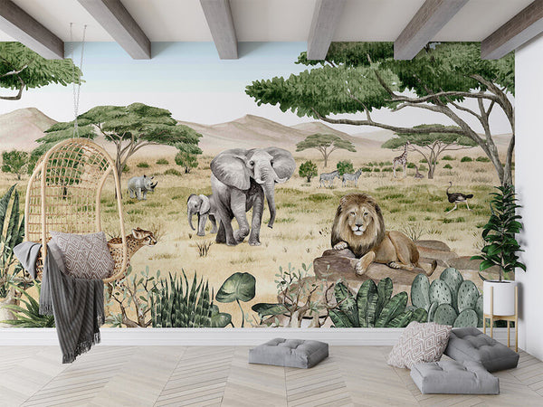 Mural Savanne Secrets – Kikki Belle – imagem 2