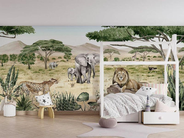 Mural Segredos da Savana – Kikki Belle – imagem 3