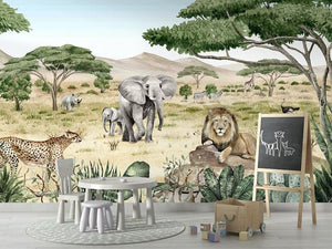 Mural Segredos da Savana – Kikki Belle – imagem 4