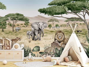 Mural Segredos da Savana – Kikki Belle – imagem 5