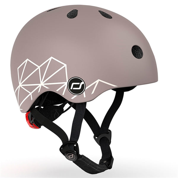 Capacete XXS-S Scoot & Ride - Linhas Castanhas SR.96563