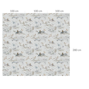 Papel de Parede Underwater World Grey – Dekornik – imagem 3