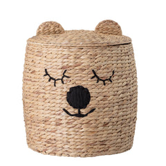 Dolma Cesto com Tampa - Natural | Bloomingville MINI – imagem 1