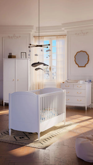 Cama de Bebé Lafayette Neige 60x120 cm - vista 3 | Théo Bébé