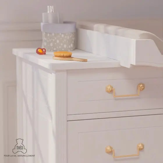 Cómoda Lafayette Neige - detalhe/ambiente 3 | Théo Bébé