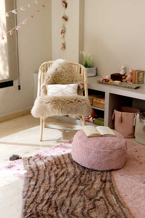 Pufe Chill Rosa Vintage — Lorena Canals