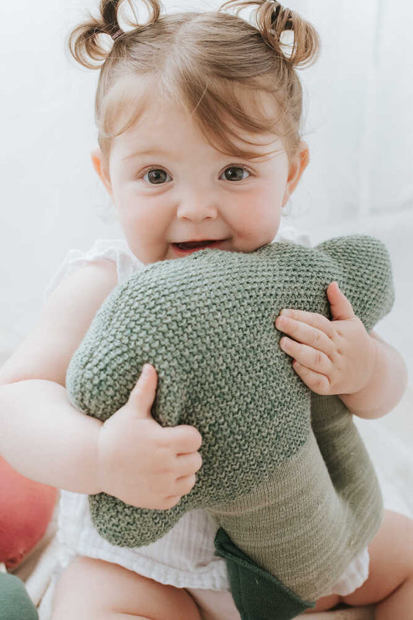 Almofada de malha Brucy the Broccoli — Lorena Canals