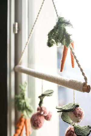 Decoração de parede Veggies — Lorena Canals