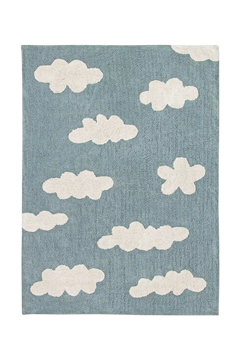 Tapete lavável Clouds Azul Vintage — Lorena Canals
