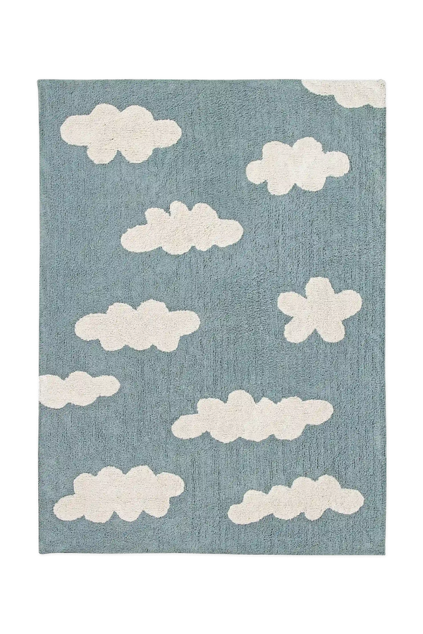 Tapete lavável Clouds Azul Vintage — Lorena Canals