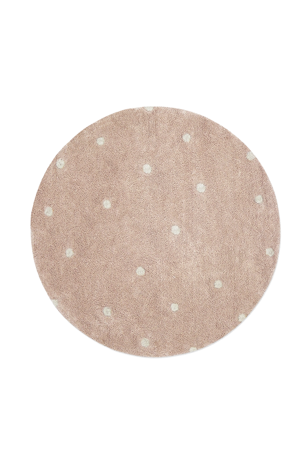 Tapete lavável Round Dot Rosa — Lorena Canals