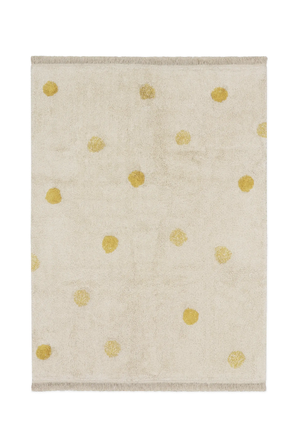 Tapete lavável Hippy Dots Natural–Mel — Lorena Canals
