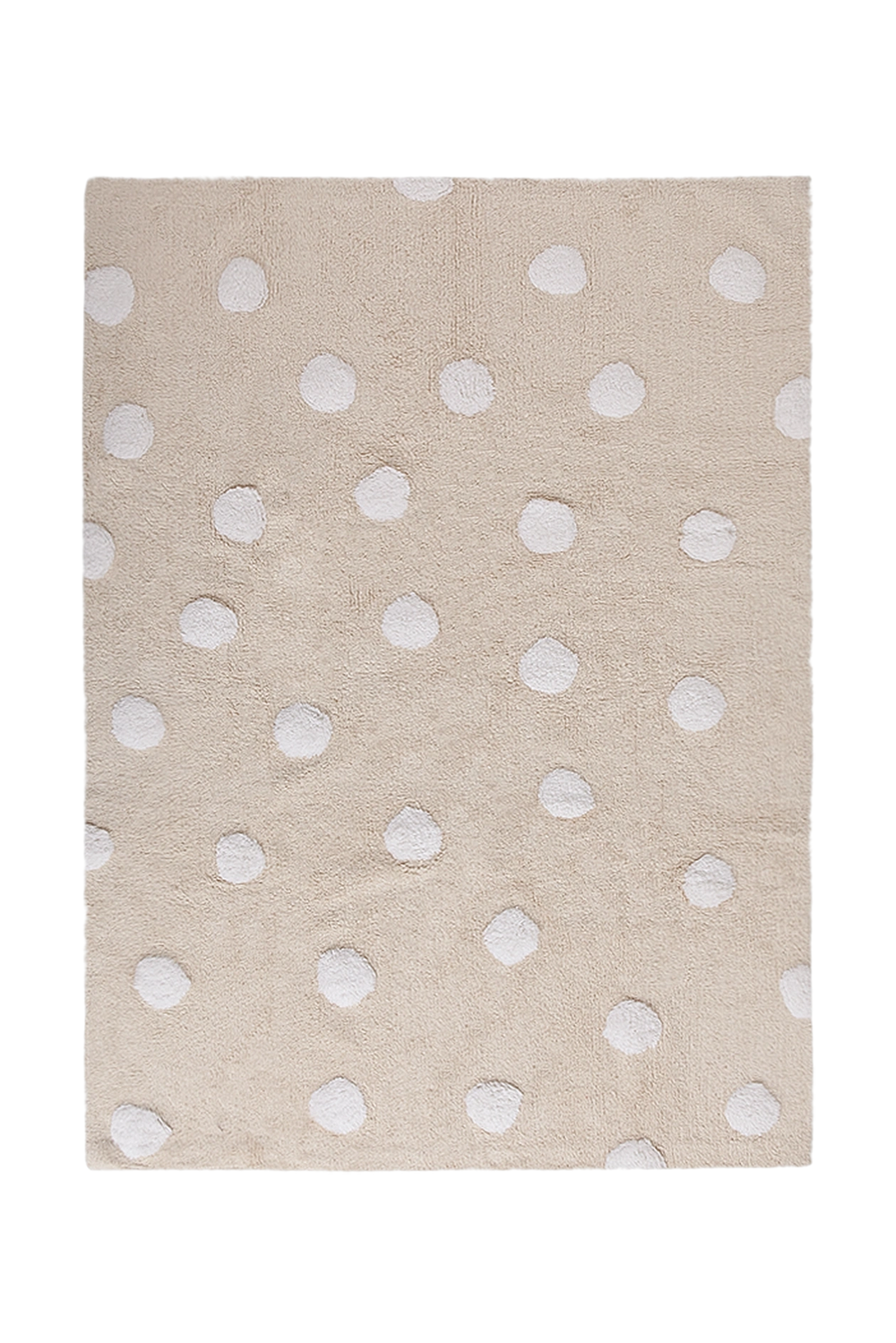 Tapete lavável Polka Dots Bege — Lorena Canals