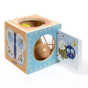 Djeco BabyBox – Cubo de Atividades Esconde a Bola