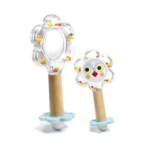 Djeco BabyFlower – Flor Chocalho de Espelho