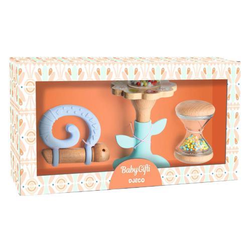 Djeco BabyGifti – Conjunto de Mordedor e Rocas