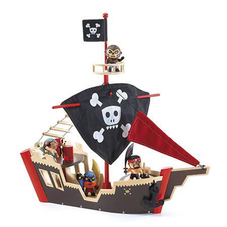 Djeco Ze Pirat Boat — Barco Pirata Arty Toys